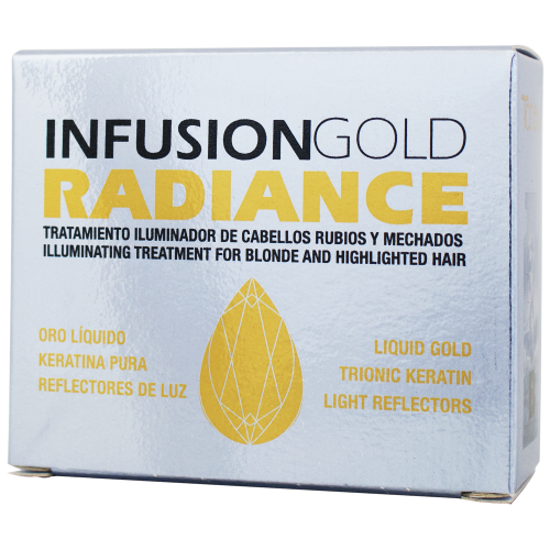 TAHE KERATIN INFUSION A+B GOLD RADIANCE for blond and highlighted hair (2x10 ml)
