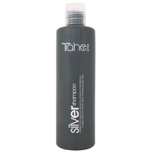 Silver tone healing shampoo for white, grey or stranded hair (300 ml) Tahe