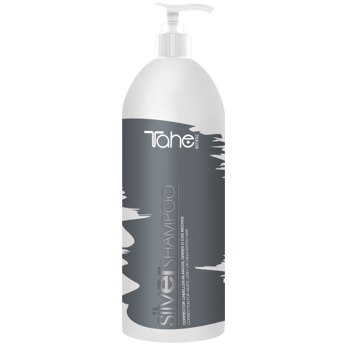 Silver tone healing shampoo for white, grey or stranded hair (1000 ml) Tahe