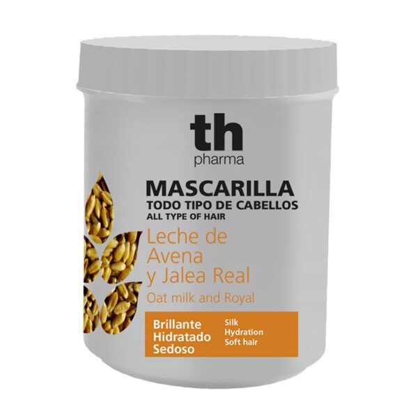 Hair mask with extract of oat milk and royal (700 ml) TH Pharma