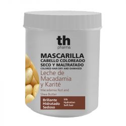 Hair mask with macadamia nut and shea butter (700 ml) - smells beautiful