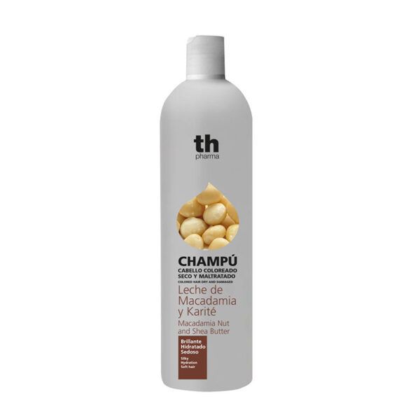Shampoo with extract of macadamia nut and shea butter (1000 ml) TH Pharma