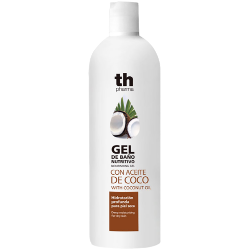 Shower gel with coconut oil for dry skin (750 ml) TH Pharma