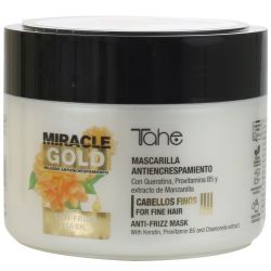 Anti-frizz mask for fine hair Miracle Gold (1000 ml) Tahe