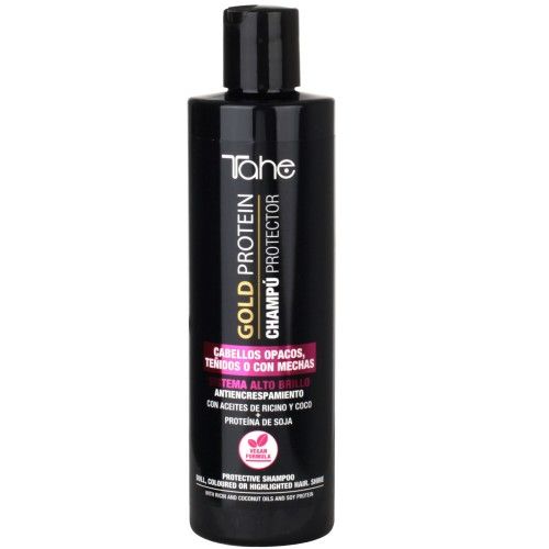 Protective shampoo coloured hair Gold Protein With ricin and coconut oils and soy protein (300 ml) TAHE