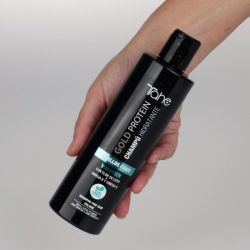 Hydratating shampoo gold protein for fine hair (300 ml) TAHE