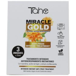 Intensive instant anti-frizz treatment Miracle Gold (3x25 ml TAHE