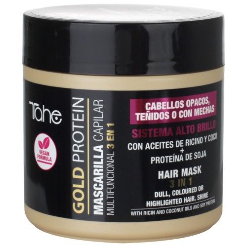 Hair mask multifunctional coloured hair Gold Protein (400 ml) TAHE